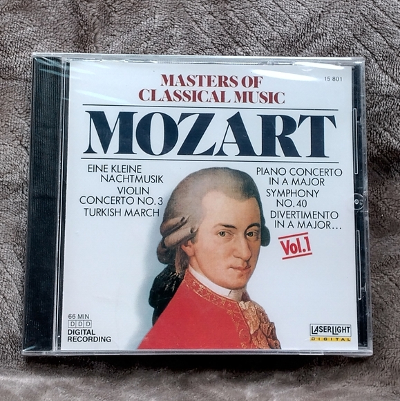 4 CD Set Master's of Classical Music Mozart, Bach, Beethoven, & Tschaikowsky - Picture 2 of 11
